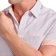 thumbnail image 6 of Nick Graham Men's Performance Short Sleeve Woven Sport Shirt, 6 of 9