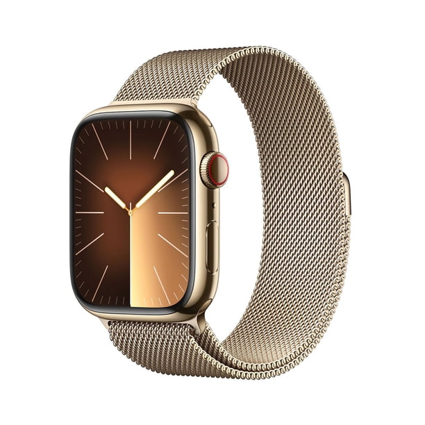 Apple Watch Series 9 GPS + Cellular 45mm Stainless Steel Blood 