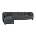 thumbnail image 3 of Nixon Fabric 6-Piece Modular Sectional Set, 3 of 20