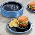 thumbnail image 3 of NFL Round Paper Plates, 10", 85 ct., Choose Your Team, 3 of 8