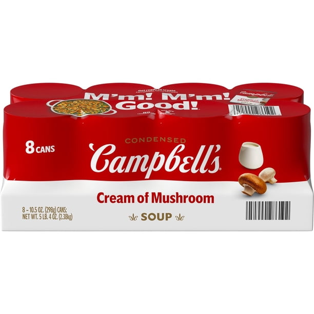 Campbell's Cream of Mushroom Soup 10.5 oz., 8 pk. - Samsclub.com