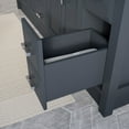 thumbnail image 8 of Studio Bathe Calais 75-inch Bathroom Vanity With Engineered Stone Countertop, 8 of 9