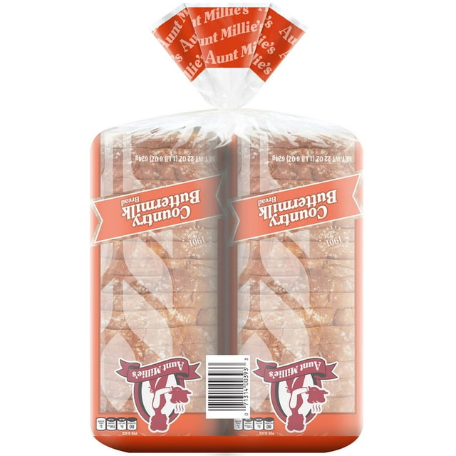 Aunt Millie's Country Buttermilk Bread 48 oz., 2 pk.