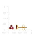 thumbnail image 4 of Micro Mini Diamond Stud Earrings in 14K Gold, 4 of 5