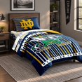 thumbnail image 4 of Logo Brands Notre Dame Twin/Twin XL Bed-In-A-Bag Set, 4 of 5