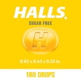 thumbnail image 5 of HALLS Relief Honey Lemon Sugar Free Cough Drops, Value Pack, 180 ct., 5 of 14