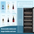 thumbnail image 9 of Lanbo 20 Inch 69 Bottle Freestanding Single Zone Wine Cooler, 9 of 13