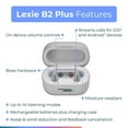 thumbnail image 4 of Lexie B2 Plus Powered by Bose Self-Fitting Rechargeable Receiver-in-Canal OTC Hearing Aid Bundle, 4 of 14