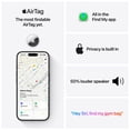 thumbnail image 5 of Apple AirTag (2nd Generation) Bundle: 4-Pack + Bonus 1-Pack, 5 of 8