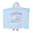thumbnail image 2 of Kids Character 100% Cotton Hooded Towel With Hand Pockets, 2 of 9