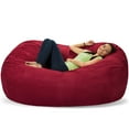 thumbnail image 1 of Comfy Sacks 6’ Memory Foam Bean Bag Lounger, Choose Color, 1 of 3