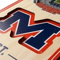thumbnail image 4 of YouTheFan Mississippi Rebels 6"x19" 3D Stadium View Banner, 4 of 6