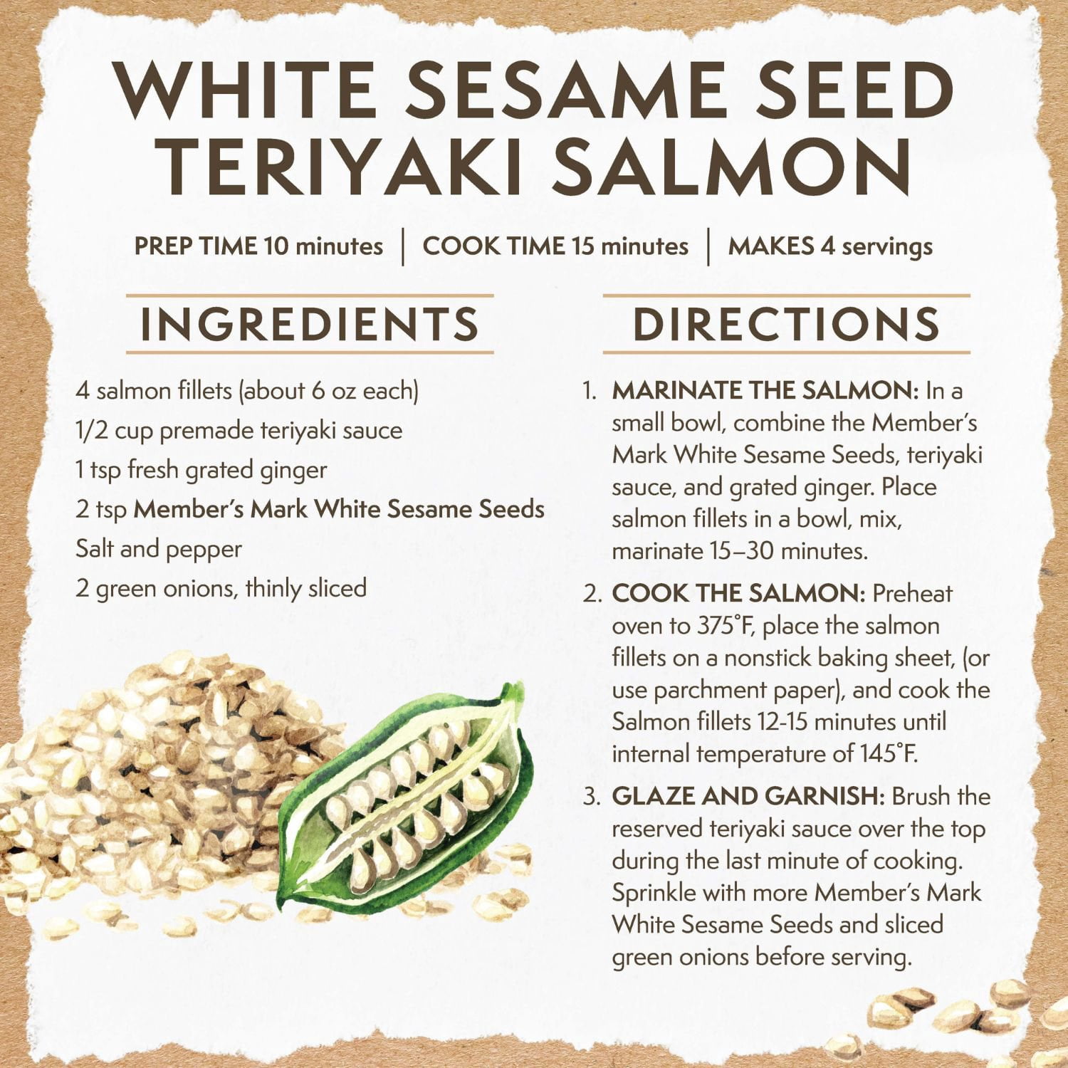 Member's Mark White Sesame Seed, 20.5 oz. - Samsclub.com