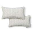 thumbnail image 2 of Martha Stewart Vineyard Vines Indoor/Outdoor Decorative Pillow, Set of 2, Choose Size, 2 of 10