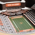 thumbnail image 3 of YouTheFan Texas Longhorns 25-Layer Football Stadium View 3D Wall Art, 3 of 5