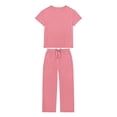 thumbnail image 6 of Member’s Mark Women’s Tee & Pant Pajama Set, 6 of 9