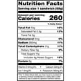 thumbnail image 2 of Smucker's Uncrustables Peanut Butter and Grape Jelly Sandwiches, Frozen, 2.4 oz., 24 ct., 2 of 7