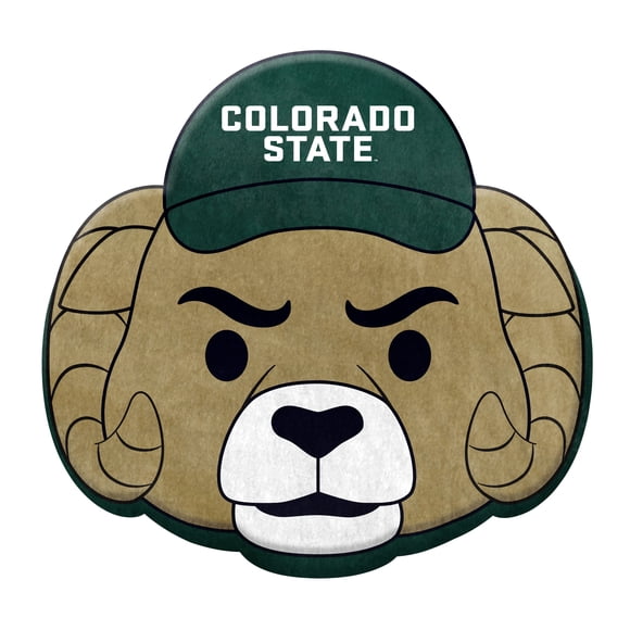 Logo Brands Colorado State Rams Puff Pillow