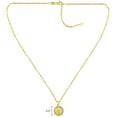 thumbnail image 4 of 14K Yellow Gold St. Christopher Medallion Pendant, 4 of 6