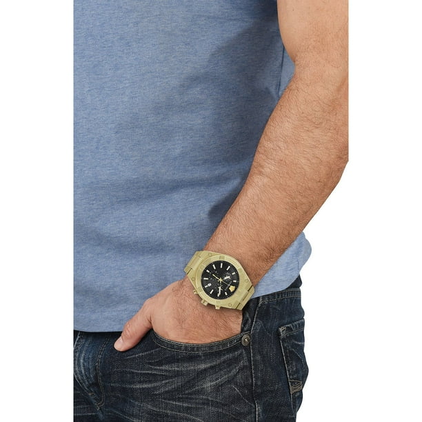 Versace Men's V-Sporty Greca 46MM Gold-Tone Watch - Samsclub.com