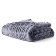thumbnail image 2 of Member's Mark Ruched Faux Fur Throw, 60" x 70", 2 of 5