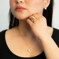 thumbnail image 5 of 0.75 CT. T.W. Round Cut Layered Spray Diamond Ring in 14K Gold, 5 of 5