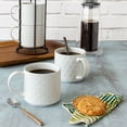thumbnail image 5 of Over and Back 5-Piece Embossed Stackable Mug Set With Rack, 5 of 5
