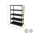 thumbnail image 4 of Member's Mark 5-Tier Heavy-Duty Shelf, 48""W x 20""D x 72""H, 4 of 14