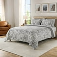 thumbnail image 1 of Member's Mark 3-Piece Printed Plush Comforter Sets, Assorted Sizes, 1 of 5