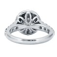 thumbnail image 5 of 1.71 CT. TW. Round Cut Diamond Double Halo Ring in 14K White Gold (I, I1), 5 of 5