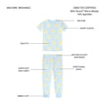 thumbnail image 6 of Member's Mark DreamMark Girls 4-Piece Pajama Set, 6 of 15