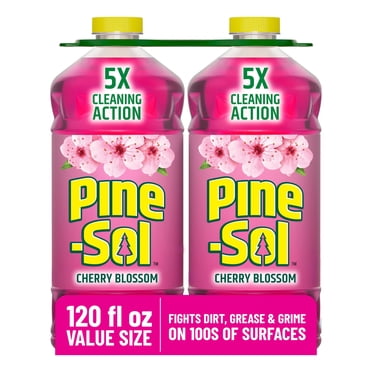 Pine-Sol Multi-Surface Cleaner, Cherry Blossom, 2 Count, 120 fl. oz. Total