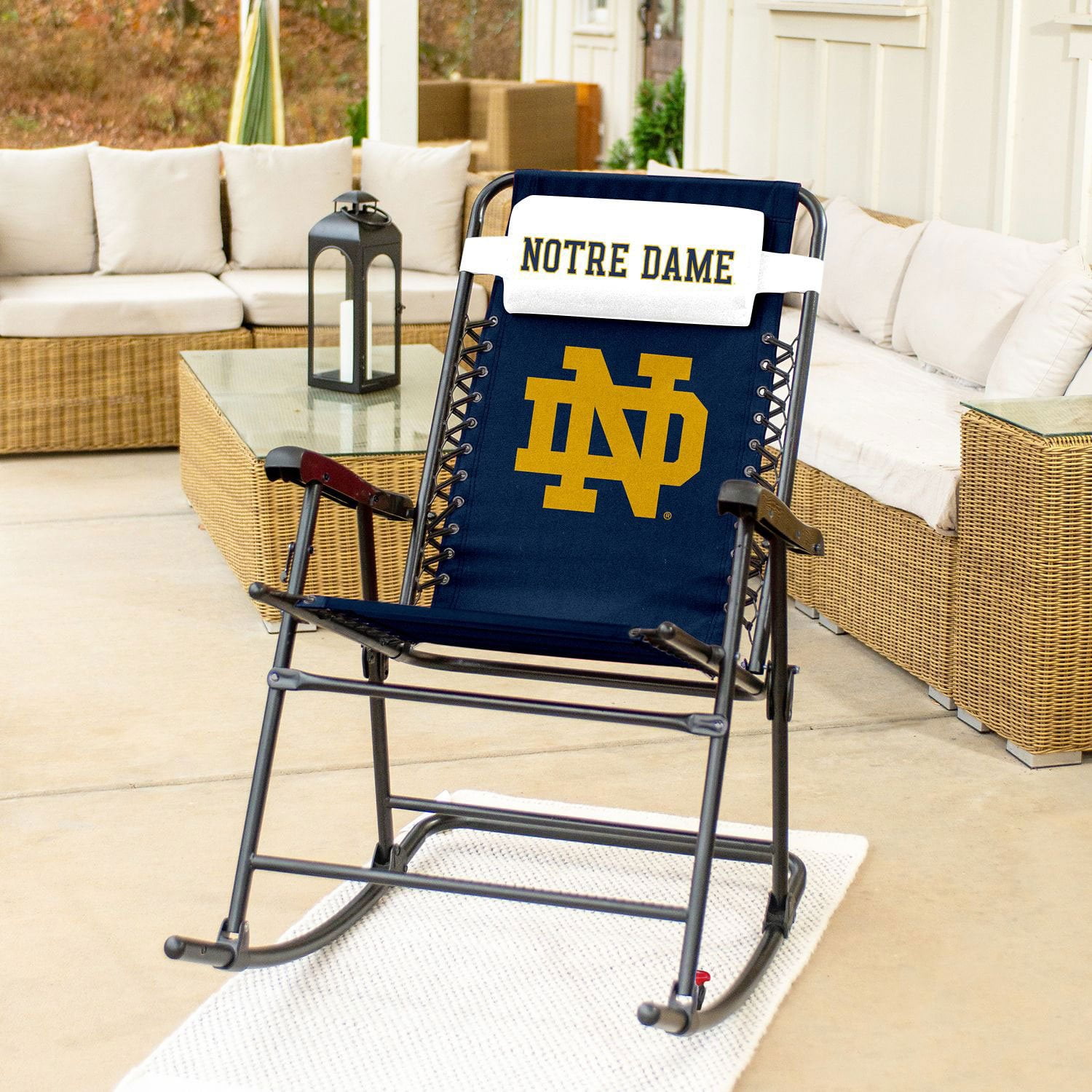 Logo Brands Notre Dame Fighting Irish Bungee Rocker