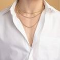 thumbnail image 5 of Ice Chain Necklace in 14K Gold, 5 of 9