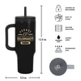 thumbnail image 3 of Logo Brands Purdue Boilermakers Stainless Steel Leakproof Tumbler, 3 of 6