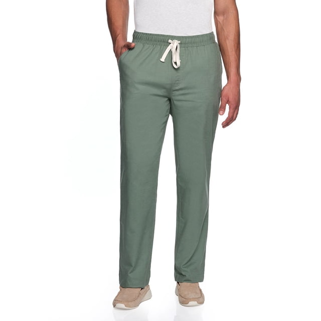 Lands’ End Men's Cotton Linen Pull-On Pant