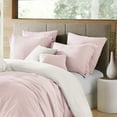 thumbnail image 3 of Modern Prewashed Crinkle Reversible Duvet Cover Set, Assorted Sizes, 3 of 5