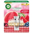 thumbnail image 1 of Air Wick Plug In Scented Oil Air Freshener, Refreshing Watermelon & Berries, 1 warmer + 6 refills, 1 of 11