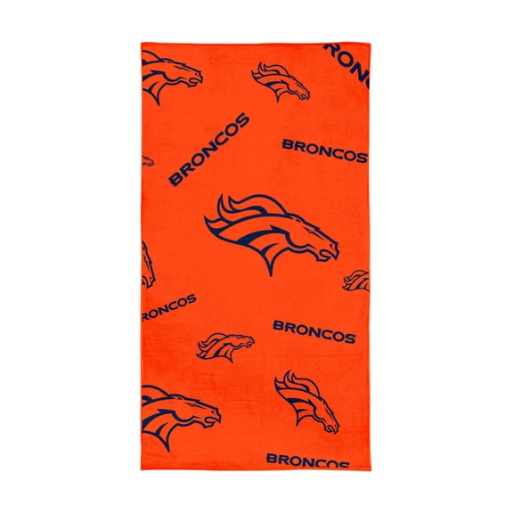 Logo Brands Denver Broncos 38"x72" Beach Towel