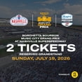 thumbnail image 1 of Borchetta Music City Grand Prix, Two (2) Reserved Grandstand Tickets eVoucher, 1 of 1