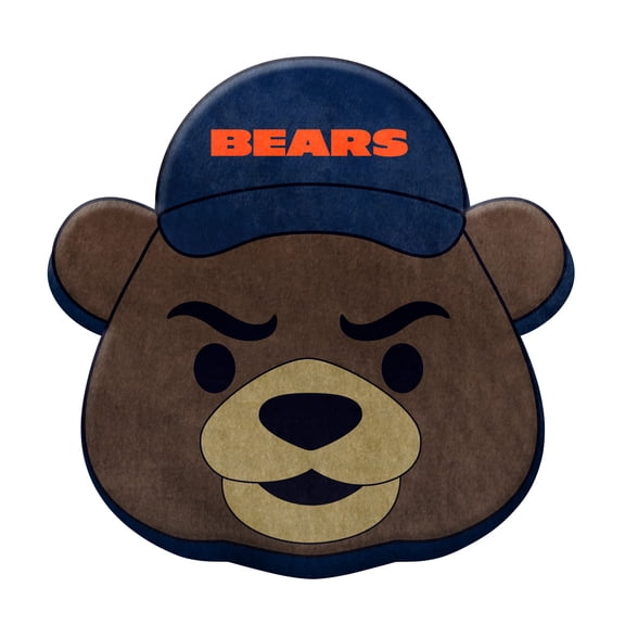 Logo Brands Chicago Bears Puff Pillow