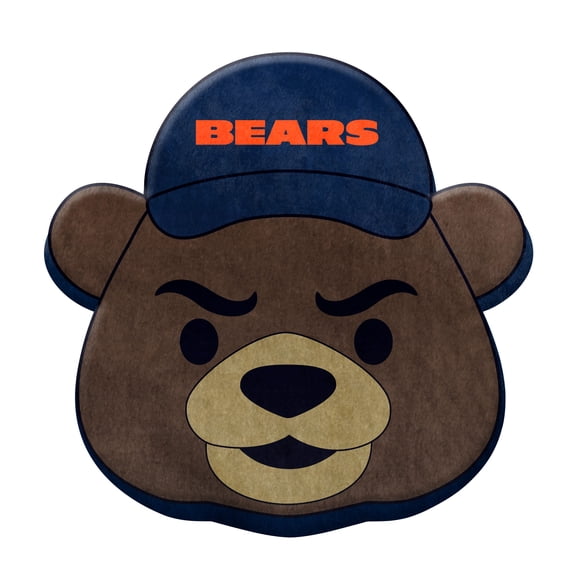 Logo Brands Chicago Bears Puff Pillow