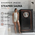 thumbnail image 2 of Sharper Image Portable Steamer Sauna Spa with Steam Generator, 2 of 11