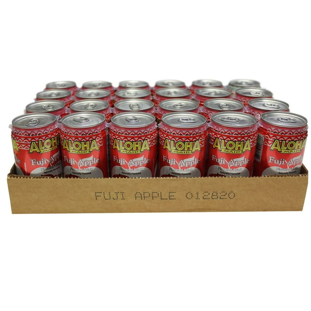 Aloha Maid Fuji Apple, 11.5 fl. oz., 24 pk.
