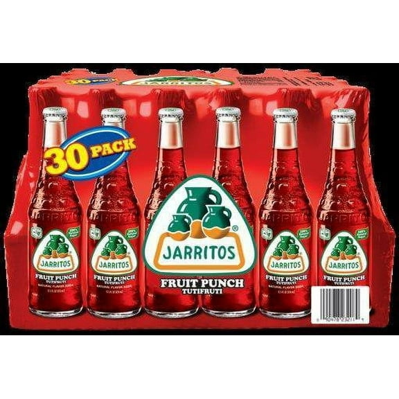 Jarritos Fruit Punch, 12.5 fl. oz., 30 pk.