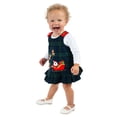 thumbnail image 2 of Counting Daisies Baby Girl Holiday Outfit Set, 2 of 9