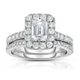 thumbnail image 1 of 2.20 CT. T.W. Diamond Wedding Set in 14K White Gold, 1 of 7