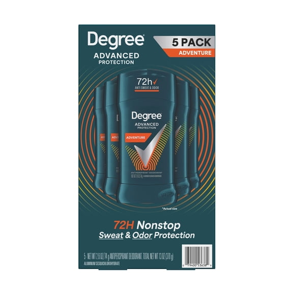 Degree for Men Adventure Deodorant, 2.6 oz., 5 pk.