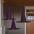 thumbnail image 1 of Member's Mark Pre-Lit Witch Hats, Set of 3, 1 of 4