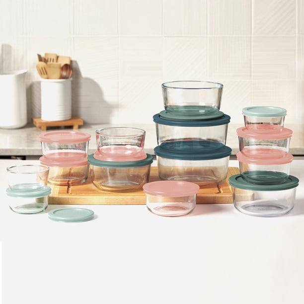 Pyrex Simply Store 28-Piece Glass Food Storage Set - Samsclub.com
